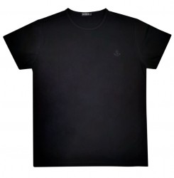 Мужская футболка Doomilai 100% хлопок (черный) Арт.1851