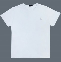 Мужская футболка Doomilai 100% хлопок (белый) Арт.1850, фото 1