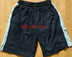 Мужские летние стрейчевые шорты ТМ CASTOM Арт.8801 черный, фото 1
