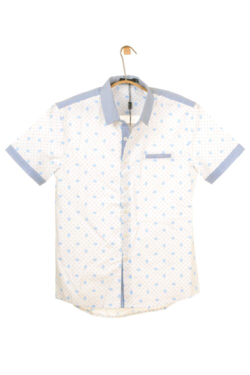 Мужская Рубашка 100% хлопок "Arbkle" Арт.68817 (белая), фото 1